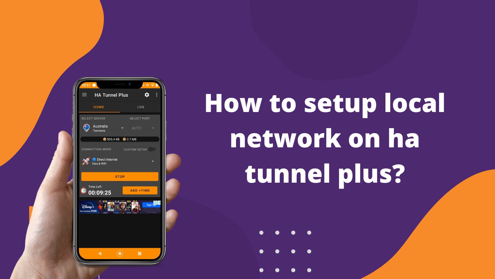 How To Setup Local Network On Ha Tunnel Plus