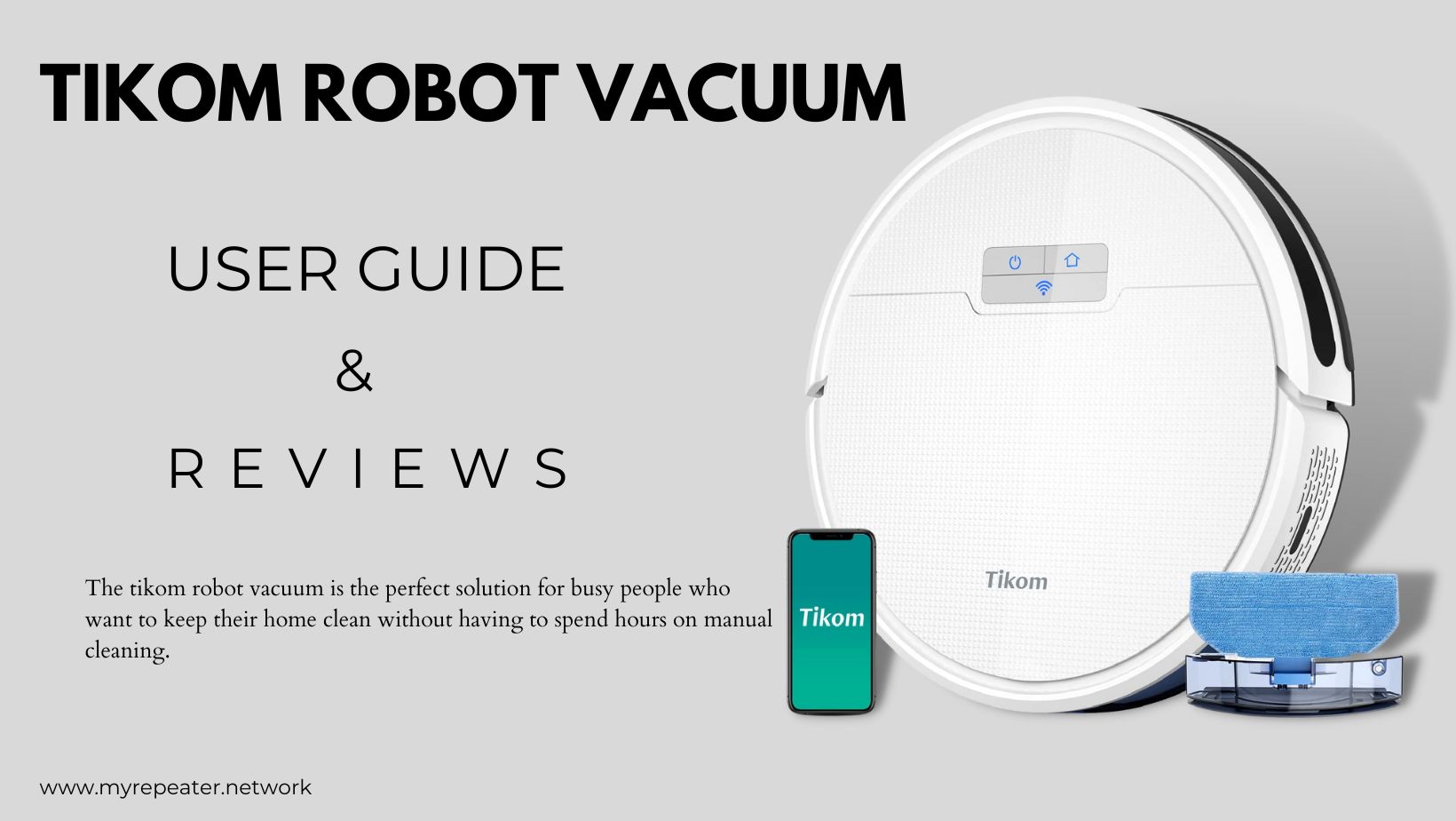 tikom robot vacuum