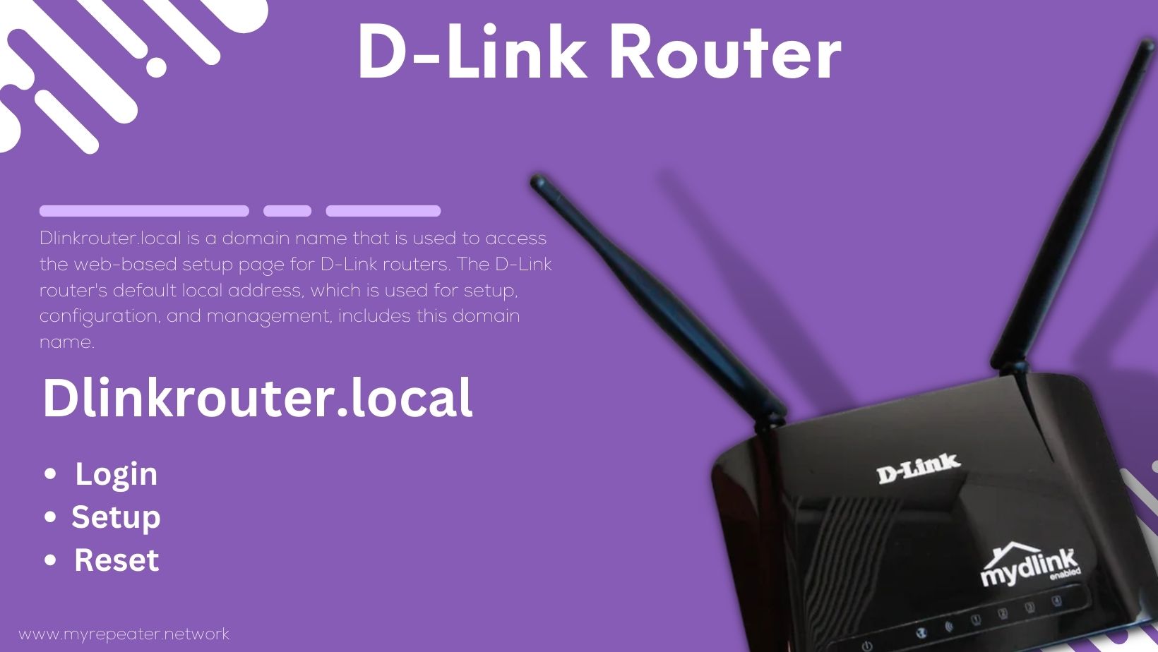 DLink Router Login & Setup Dlinkrouter.local