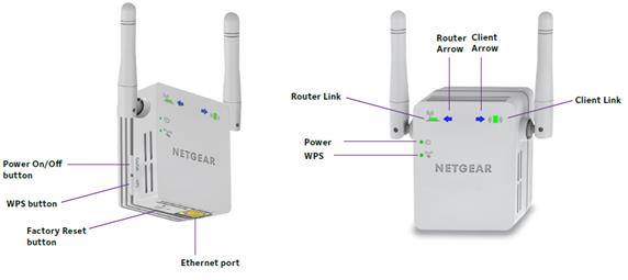 netgear wifi extender reset button